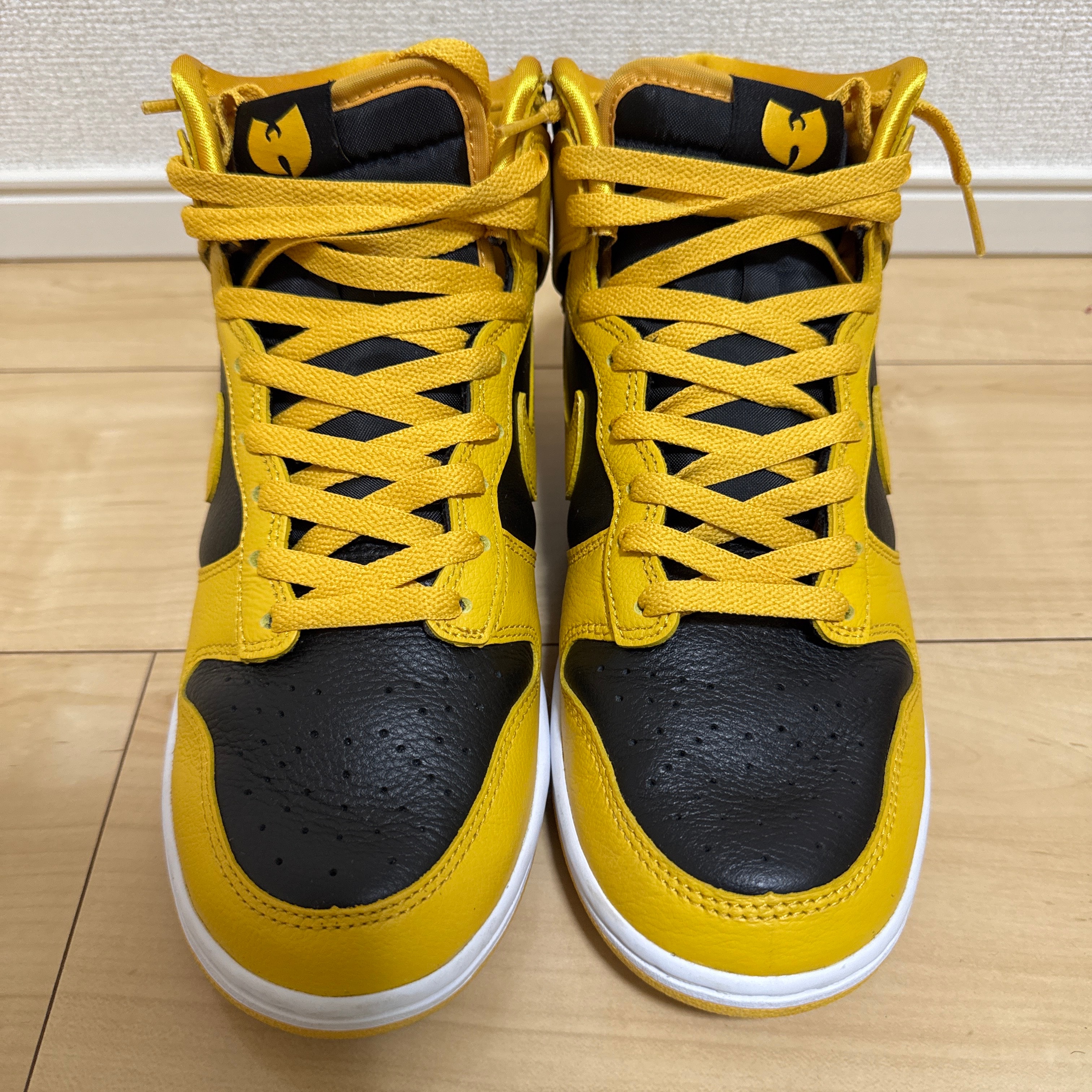 Wu-Tang Clan × Nike Dunk High Retro PRM "Black and Pollen"