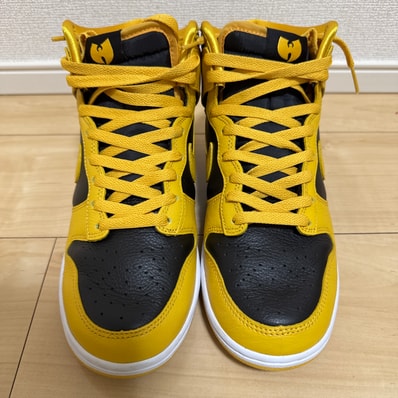 Wu-Tang Clan × Nike Dunk High Retro PRM "Black and Pollen"