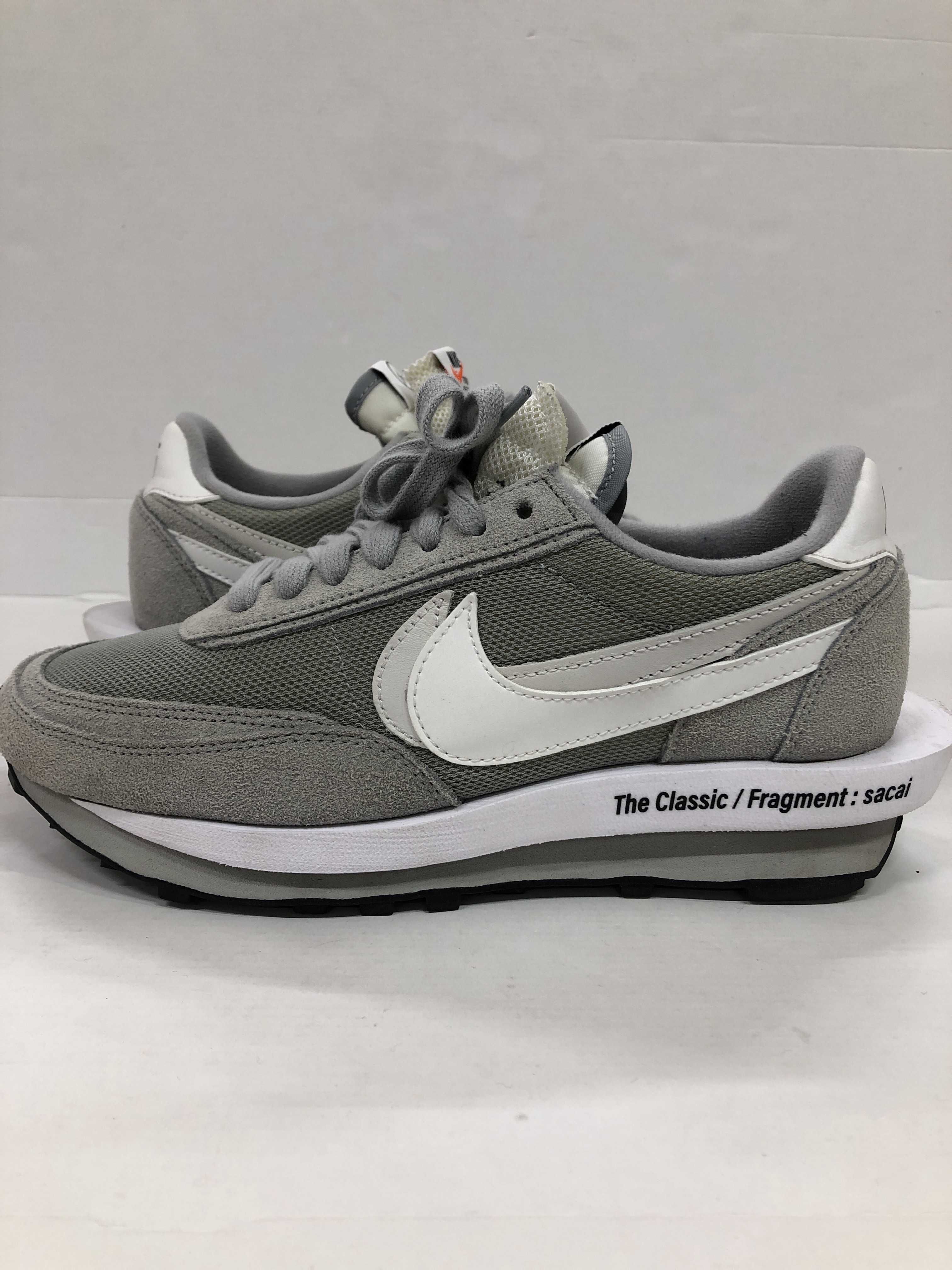 Fragment × sacai × Nike LD Waffle "Light Smoke Grey"