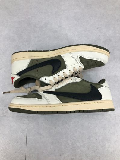 Travis Scott × Nike Air Jordan 1 Low OG SP "Reverse Olive"