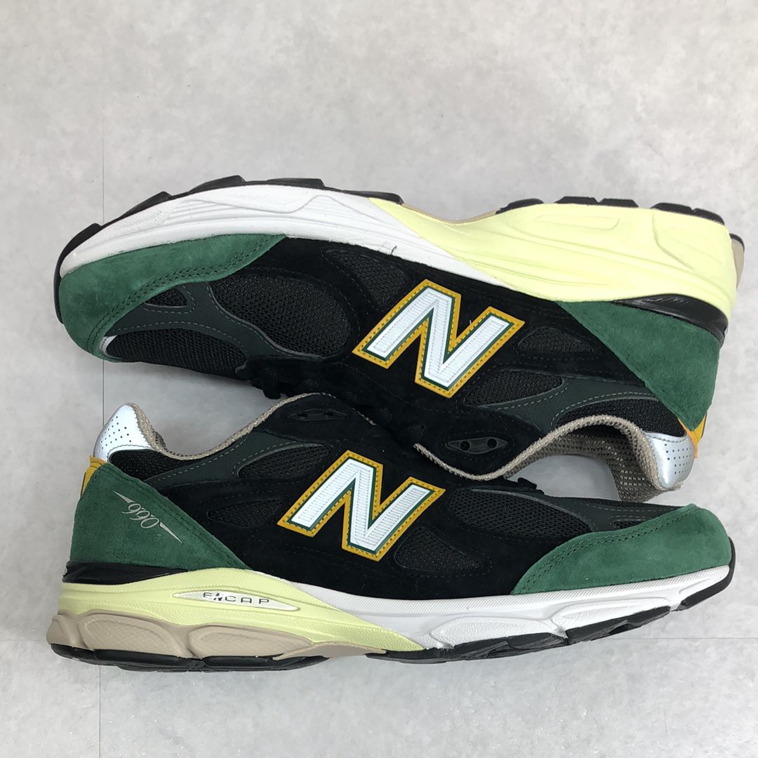 New Balance 990V3 "Black/Green/Yellow"