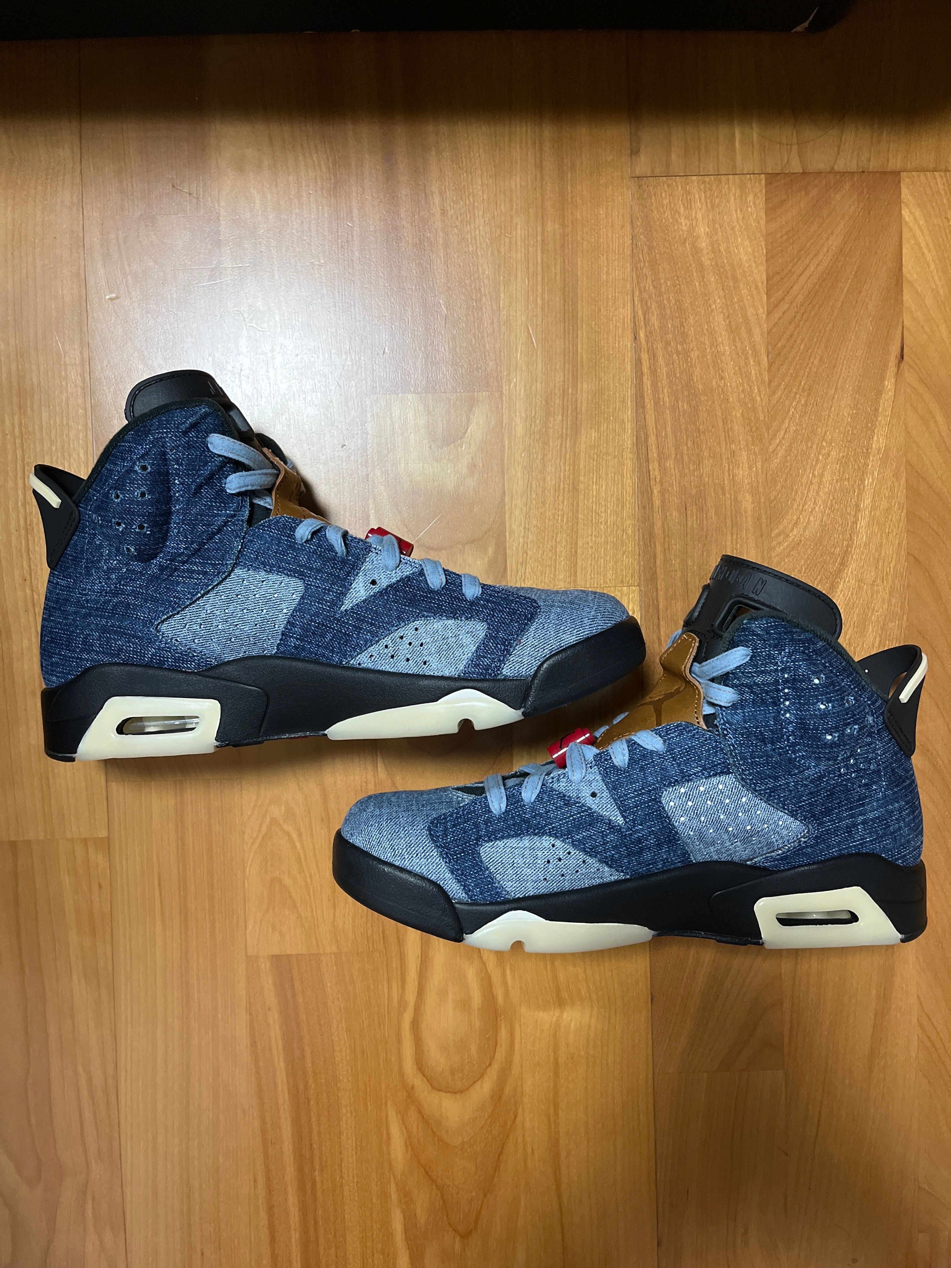NIKE AIR JORDAN 6 "WASHED DENIM"