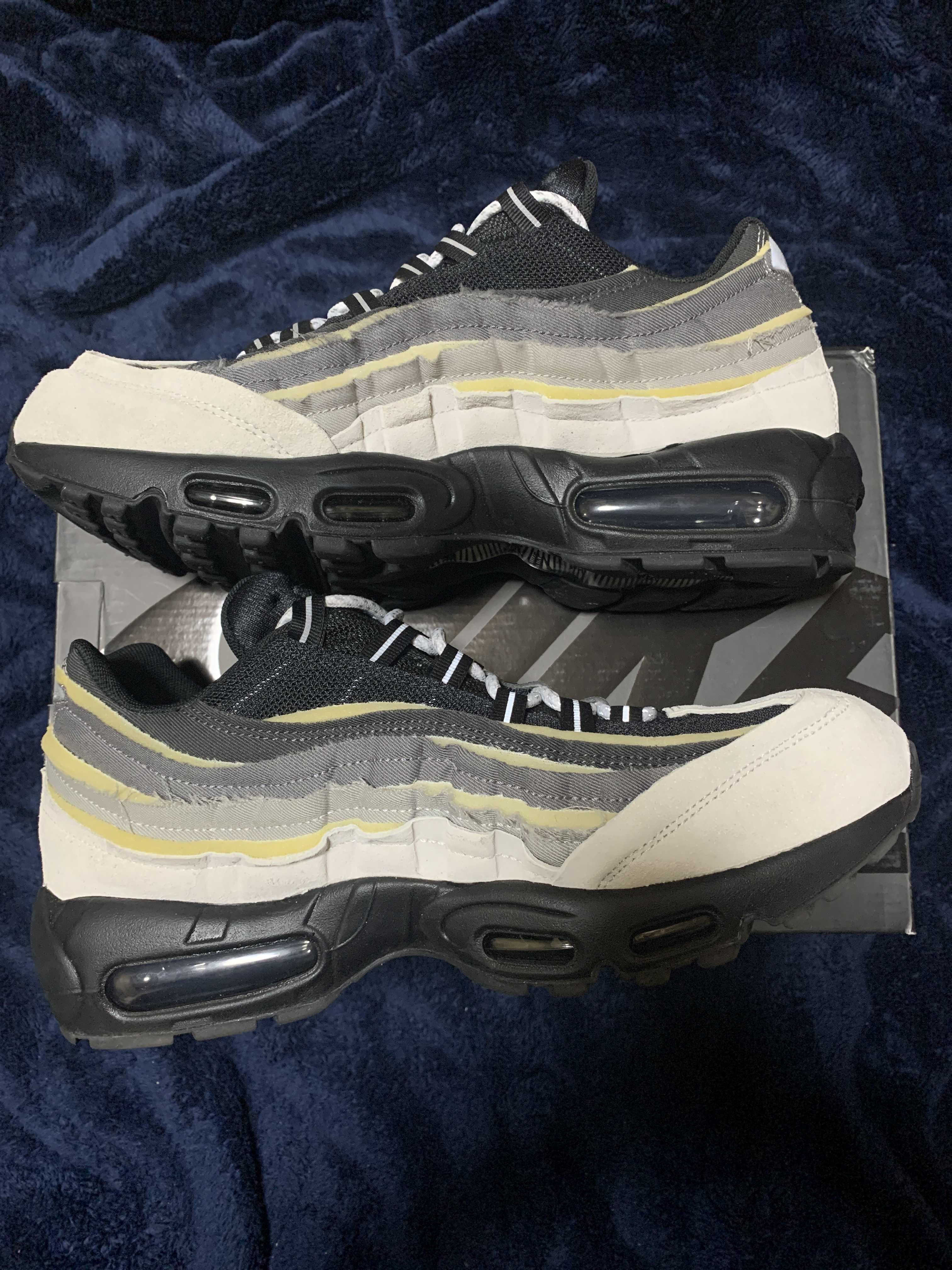 COMME des GARCONS × Nike Air Max 95 "Charcoal"
