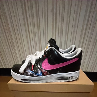 PEACEMINUSONE × Nike Air Force 1 Low '07 Para-Noise 3.0 "Black and Multi-Color" / G-DRAGON