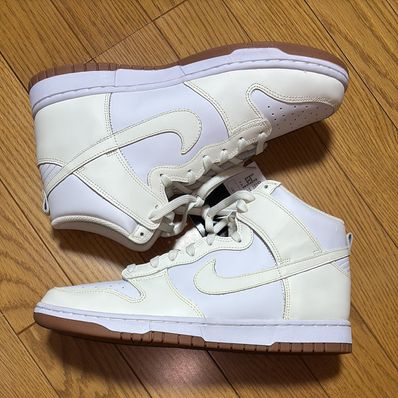 Nike Women's Dunk High "Sail/White-Gum"