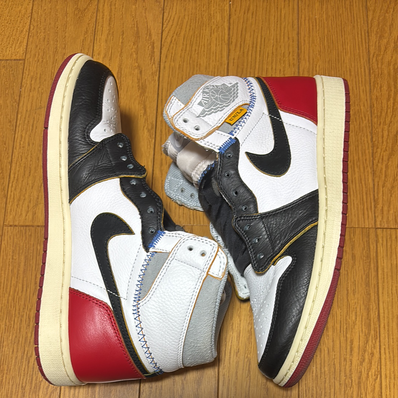 UNION × Nike Air Jordan 1 Retro High OG NRG "Varsity Red/Wolf Grey"