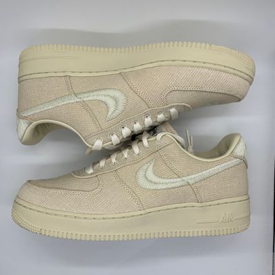 Stussy × Nike Air Force 1 Low "Fossil Stone"