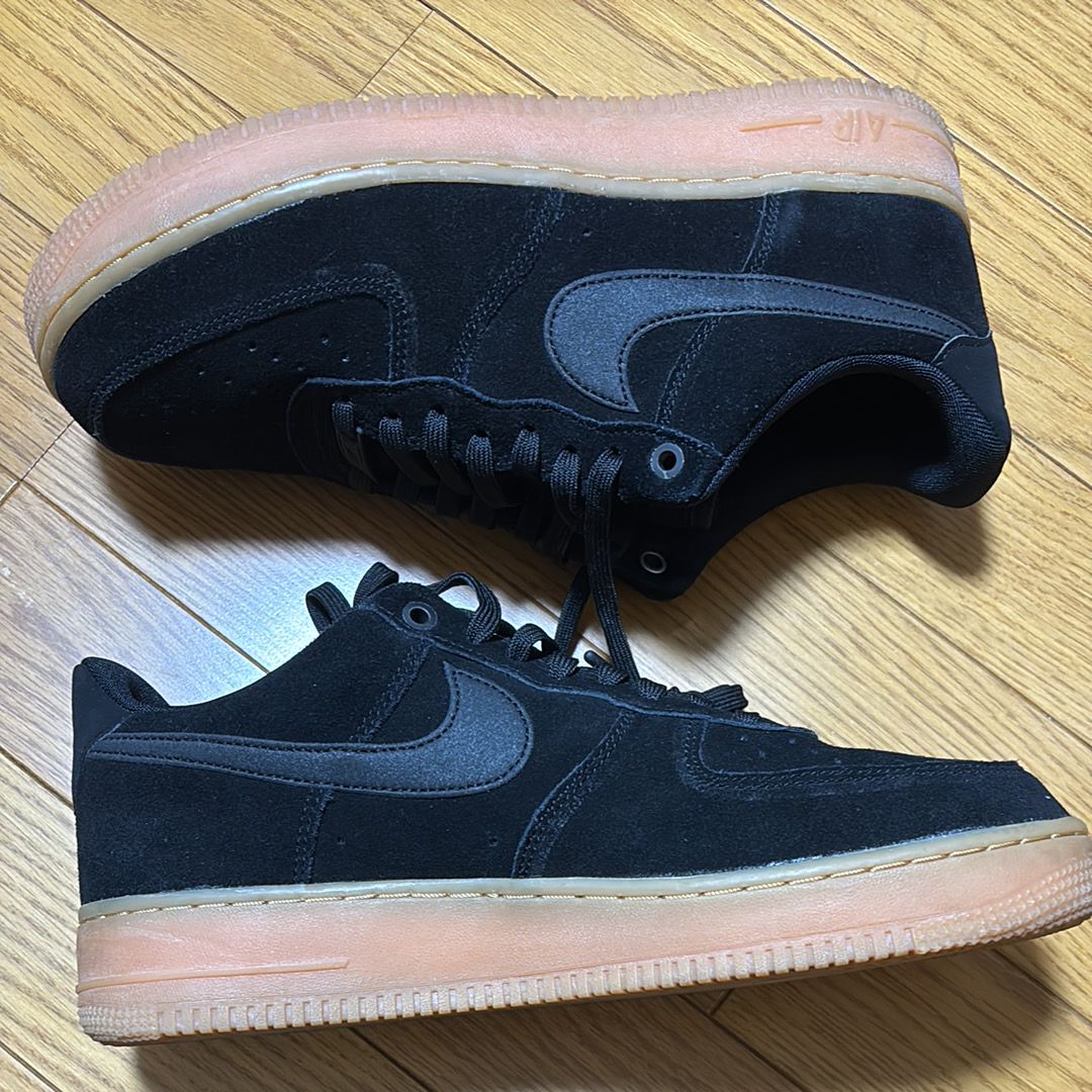 Nike Air Force 1 07 Lv8 "Suede Black"