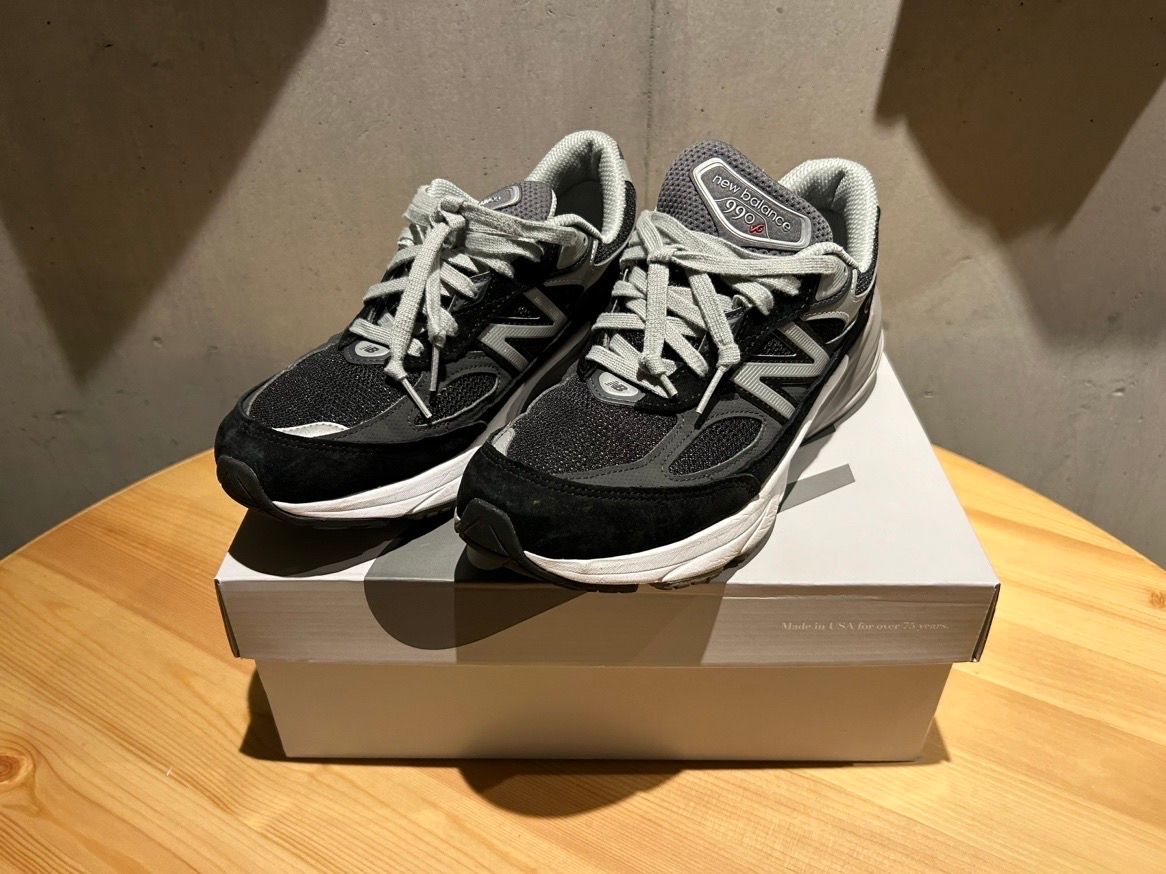 New Balance 990V6 "Black" (Heel NB Logo)