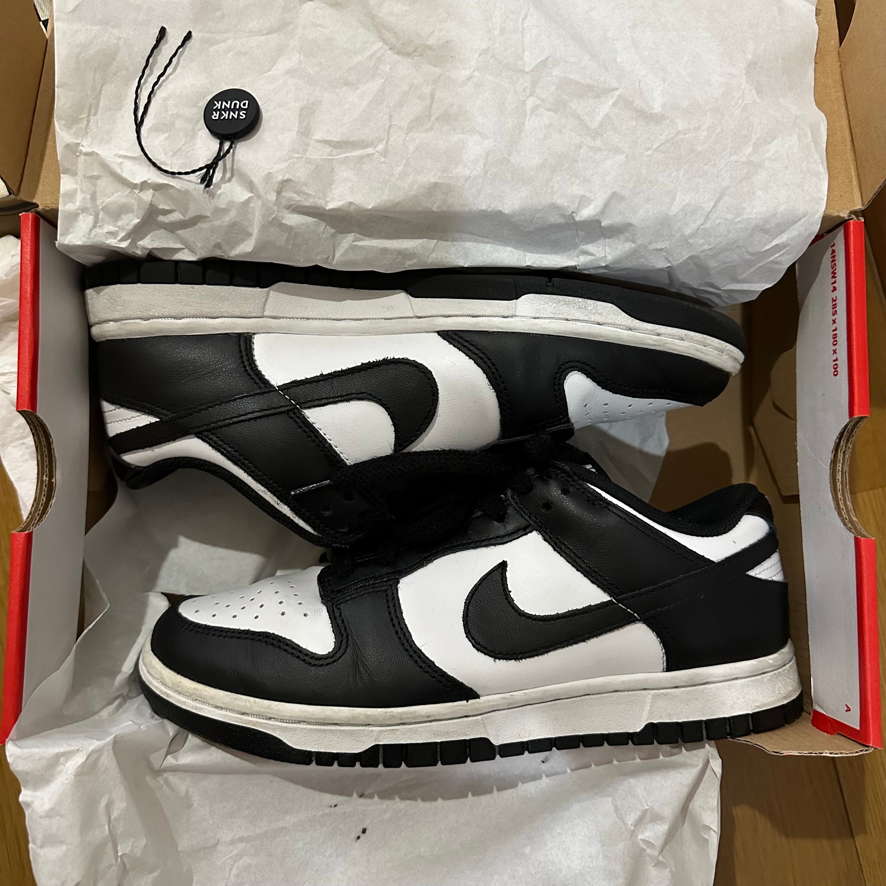 Nike Women's Dunk Low "White/Black"