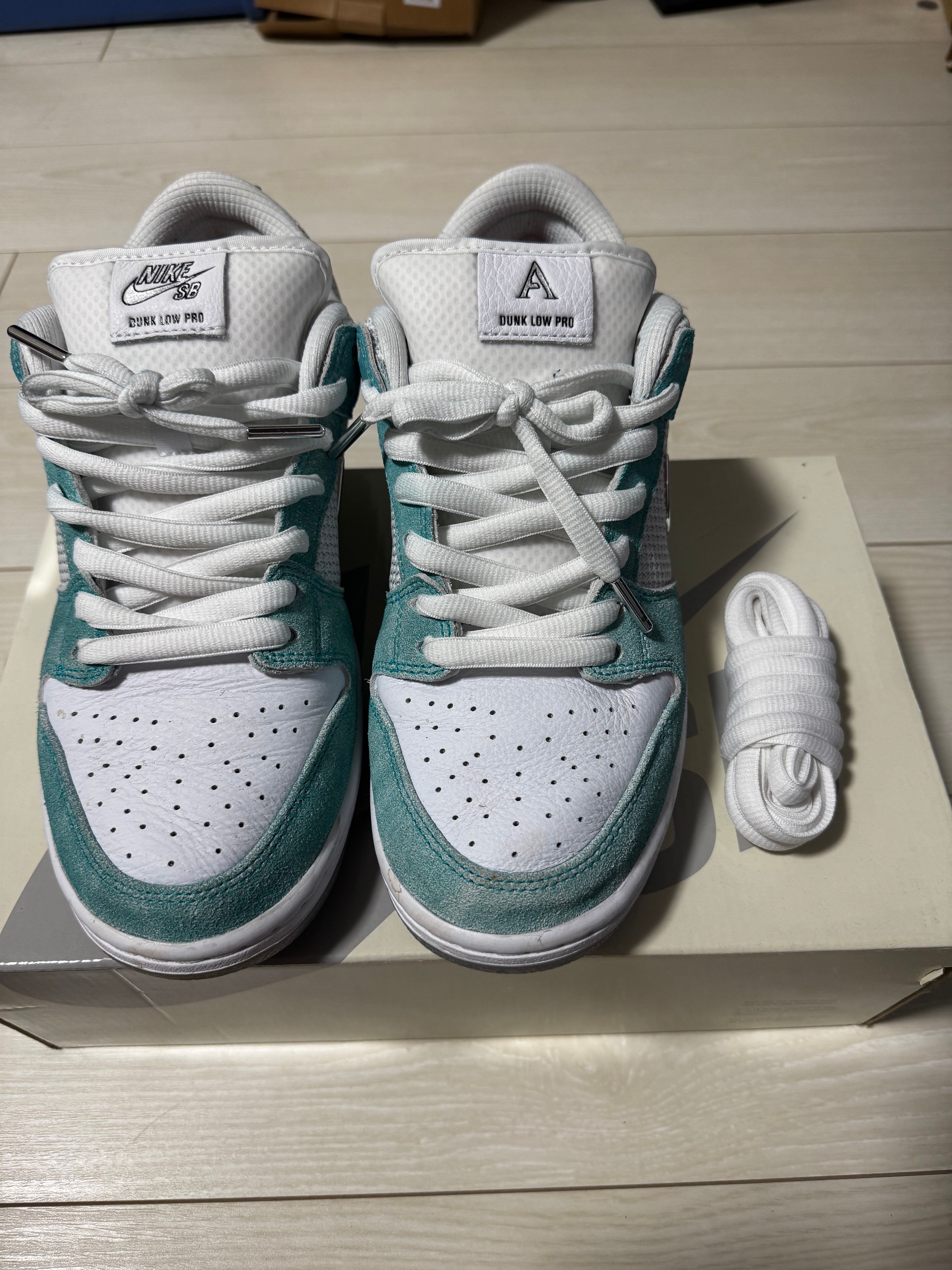 APRIL SKATEBOARDS × Nike SB Dunk Low Pro QS "White and Multi-Color"