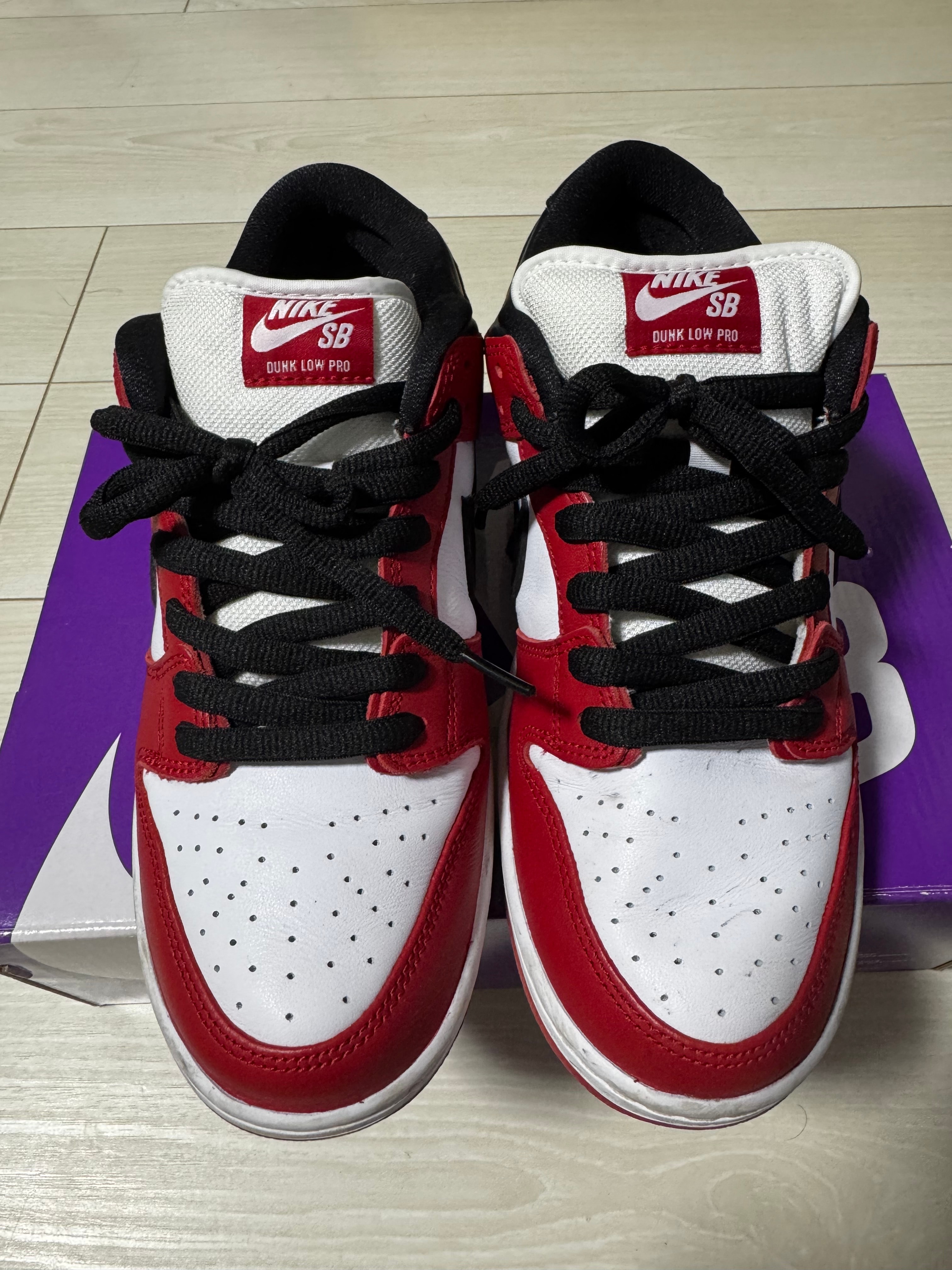 Nike SB Dunk Low Pro "J-Pack Chicago/Varsity Red and White"