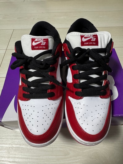 Nike SB Dunk Low Pro "J-Pack Chicago/Varsity Red and White"
