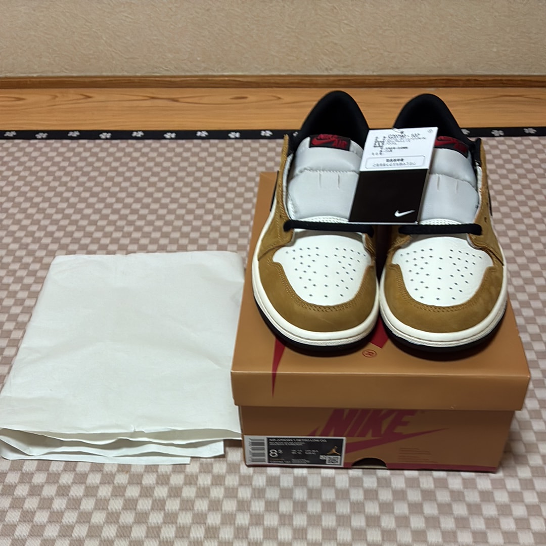Nike Air Jordan 1 Low OG "Rookie of the Year/Sail and Golden Harvest"