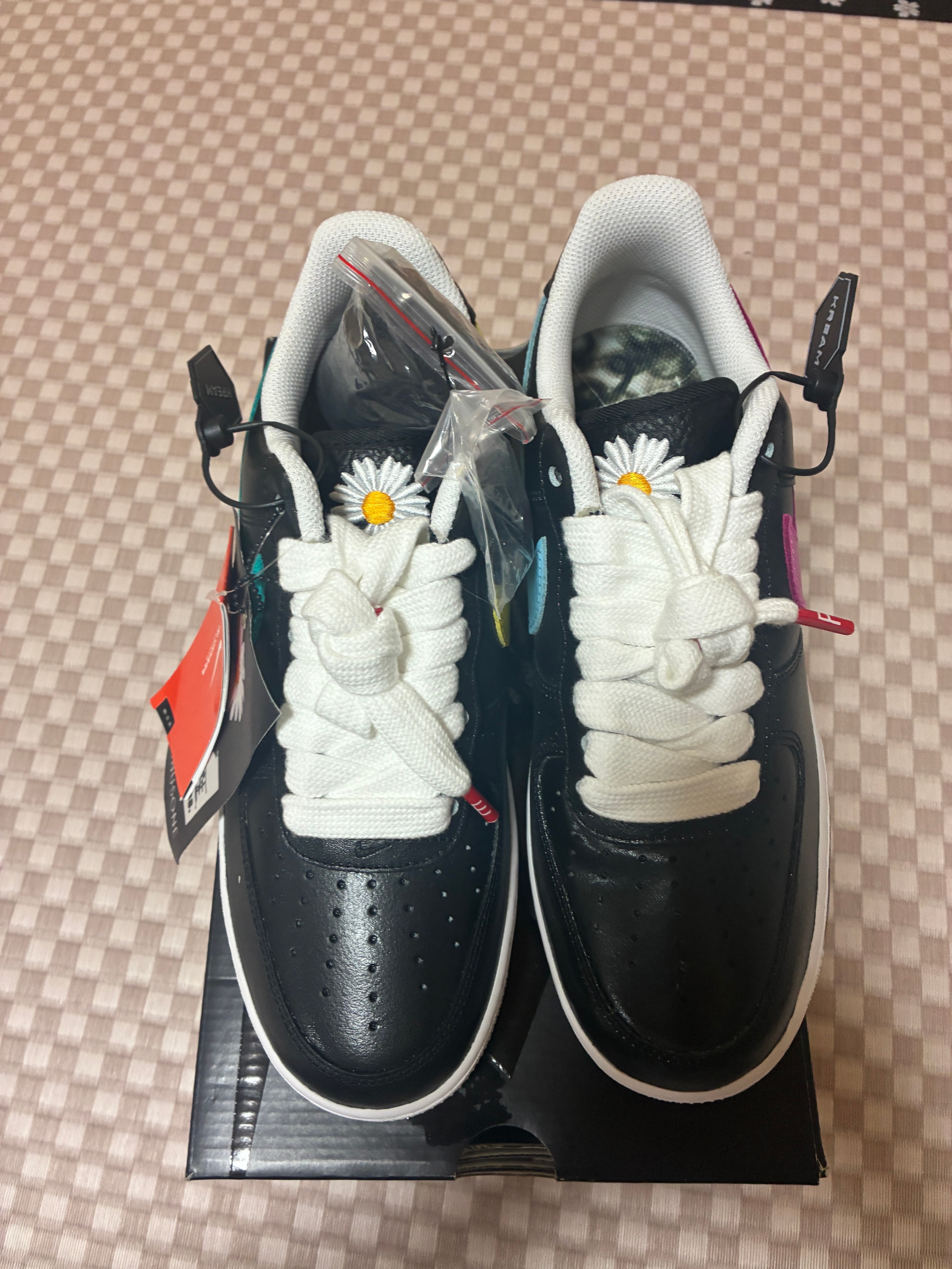 PEACEMINUSONE × Nike Air Force 1 Low '07 Para-Noise 3.0 "Black and Multi-Color" / G-DRAGON