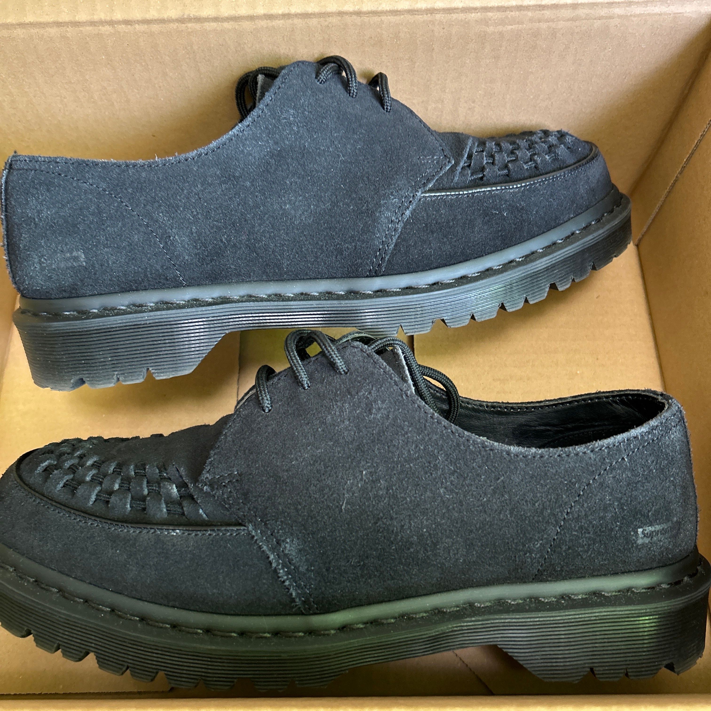 Supreme × Dr.Martens Ramsey Creeper "Black"