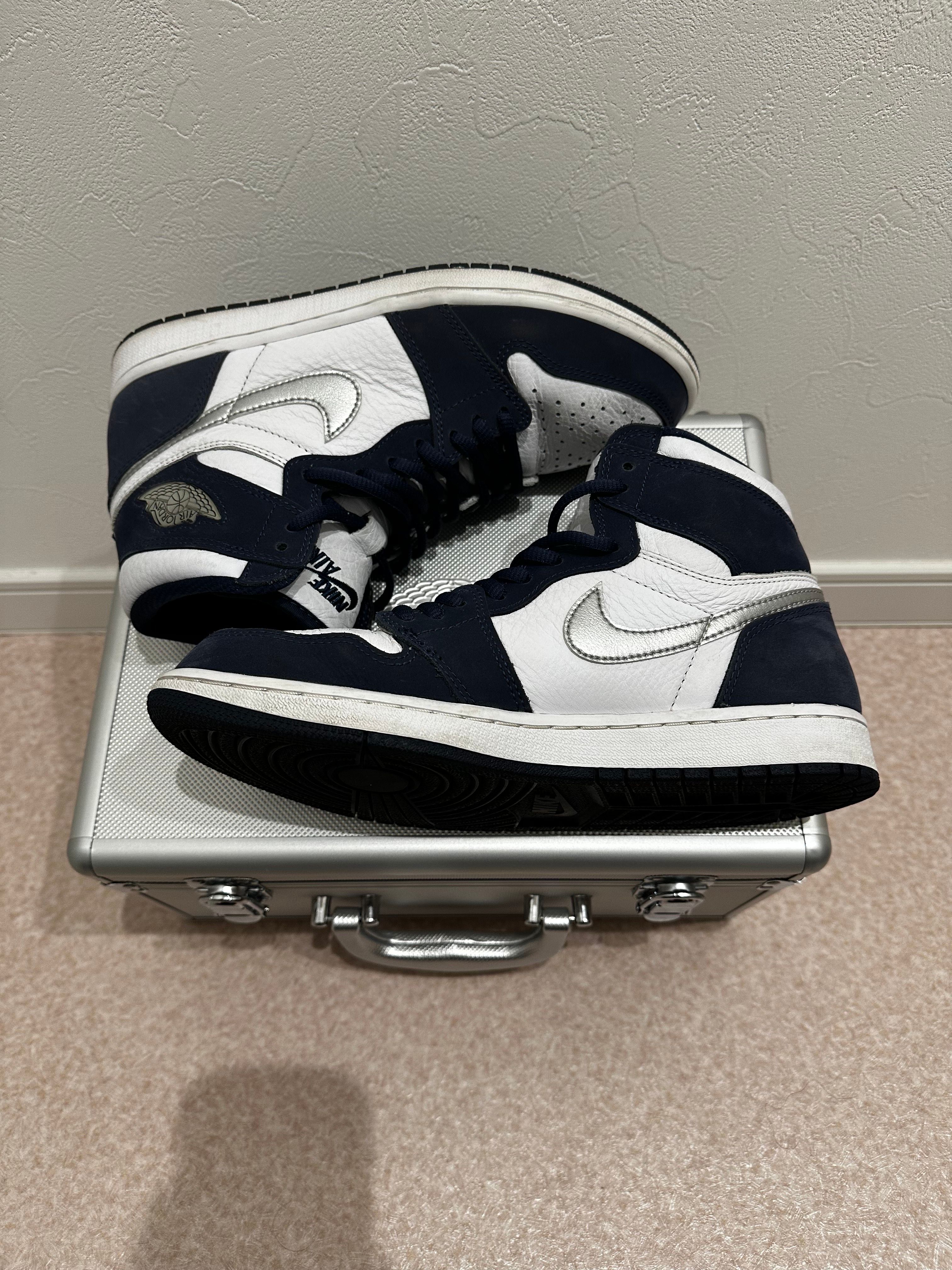 Nike Air Jordan 1 Retro High OG CO.JP "Midnight Navy"(2020)(ブリーフケース付き)