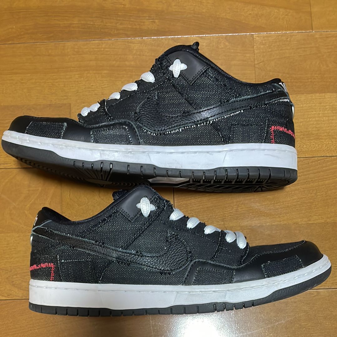 Wasted Youth × Nike SB Dunk Low "Black Denim" / VERDY