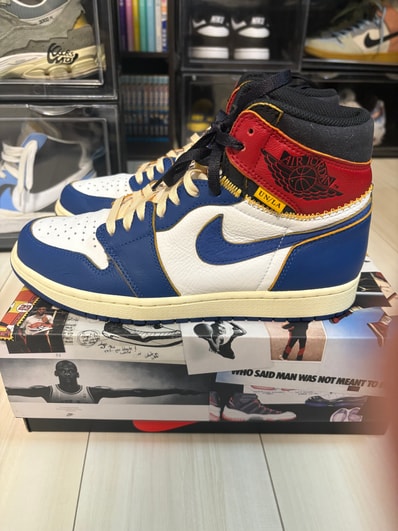 UNION × Nike Air Jordan 1 Retro High OG NRG "Storm Blue/Varsity Red"