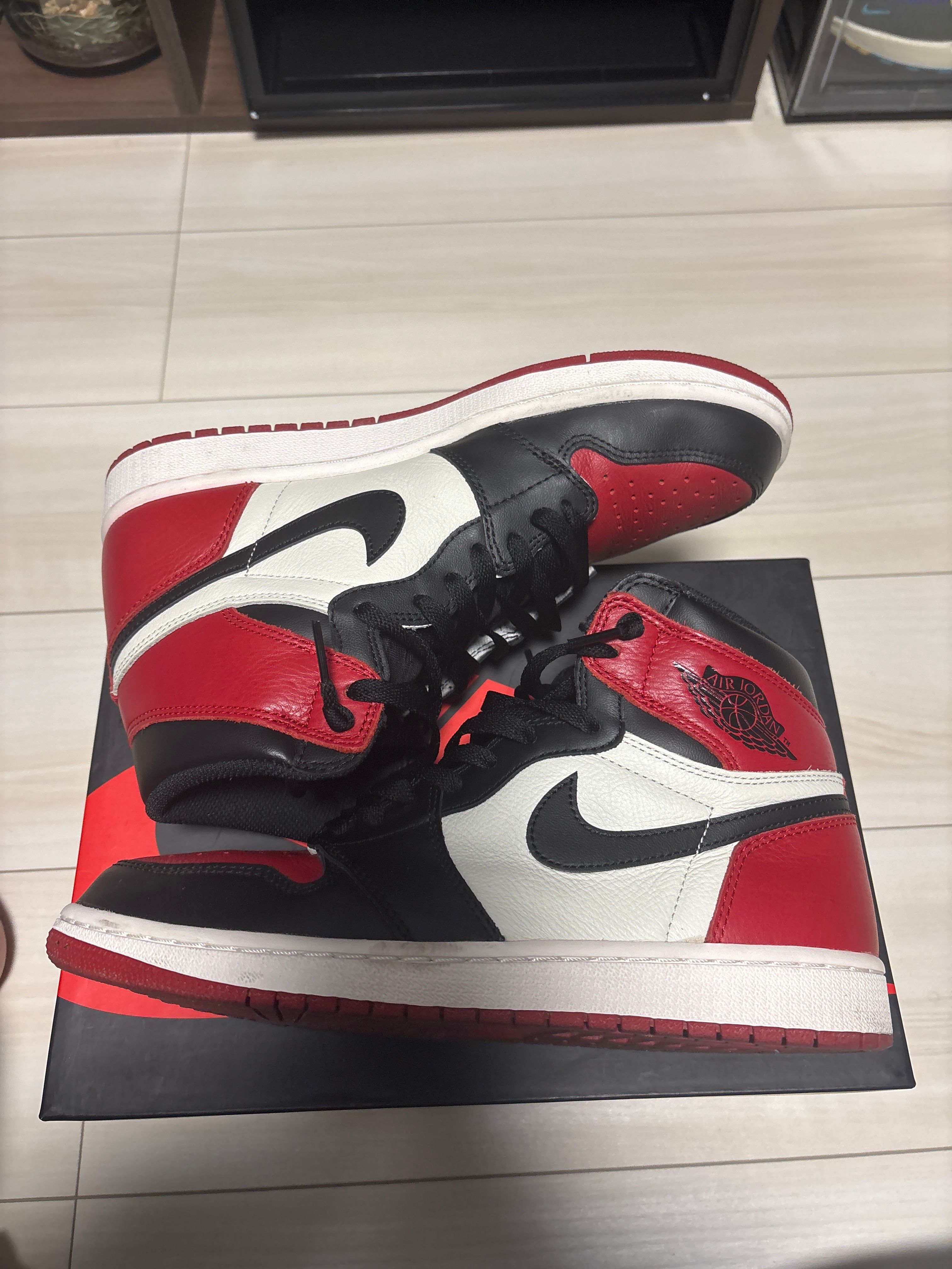 Nike Air Jordan 1 Retro High OG "Bred Toe"
