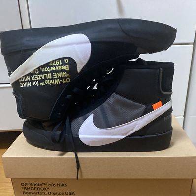 Off-White × Nike Blazer Studio Mid "Grim Reaper"