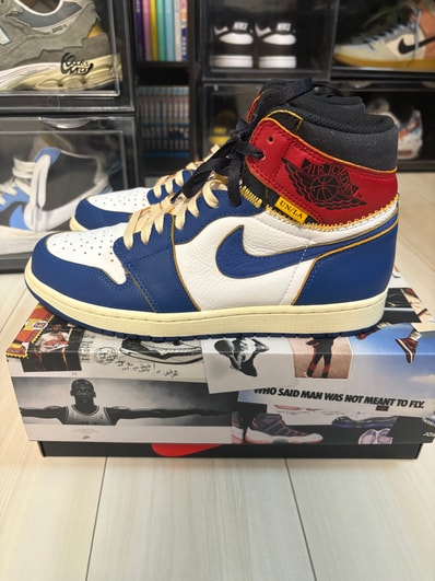 UNION × Nike Air Jordan 1 Retro High OG NRG "Storm Blue/Varsity Red"