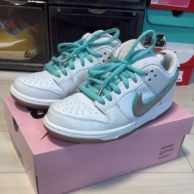 Diamond Supply Co. × Nike SB Dunk Low Pro "White"