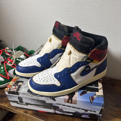 Union × Nike Air Jordan 1 Retro High OG NRG "Storm Blue/Varsity Red"