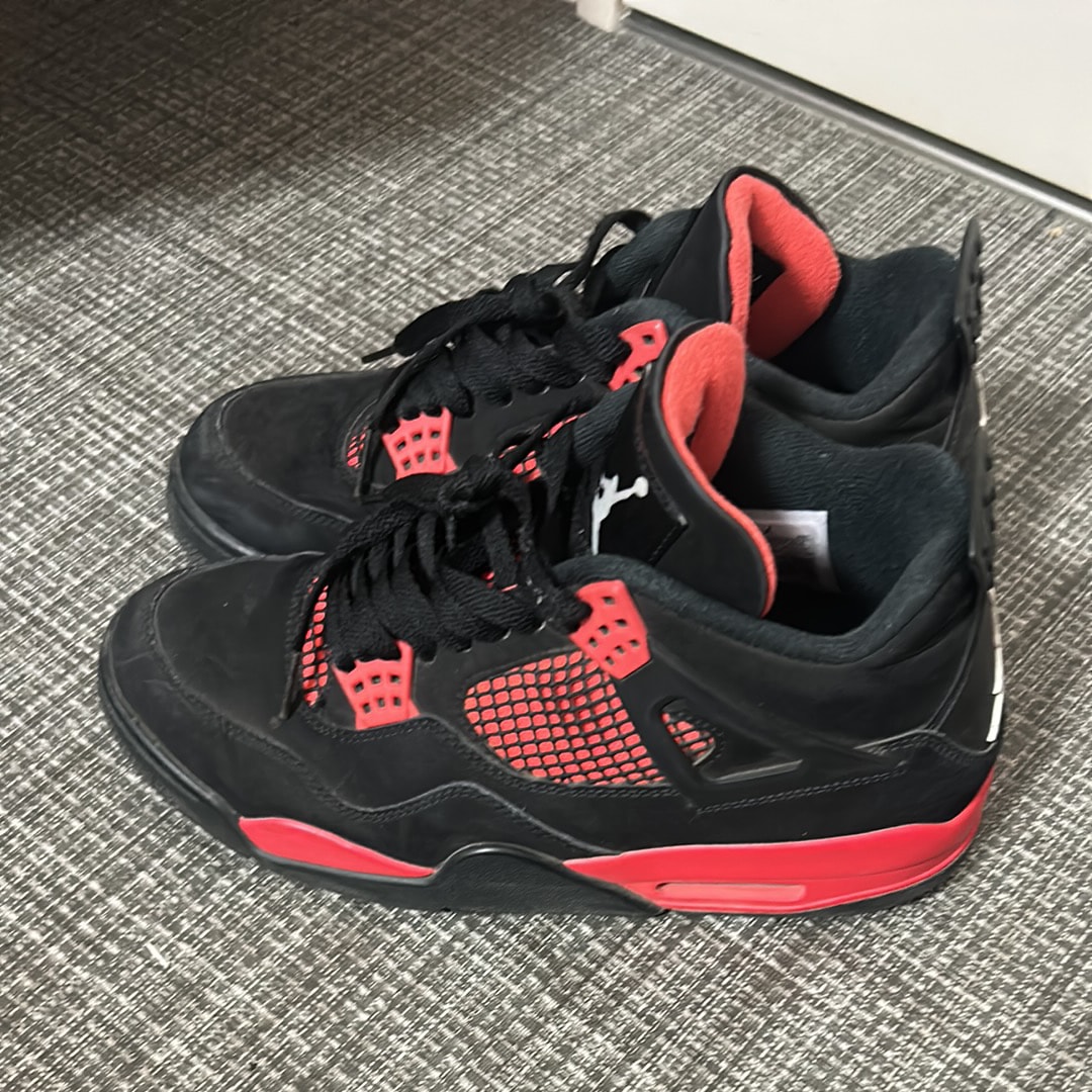 Nike Air Jordan 4 "Red Thunder/Crimson"