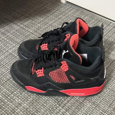 Nike Air Jordan 4 "Red Thunder/Crimson"