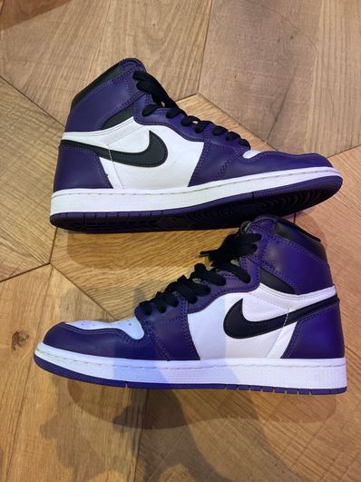 Nike Air Jordan 1 Retro High OG "Court Purple White/Black" (2020)