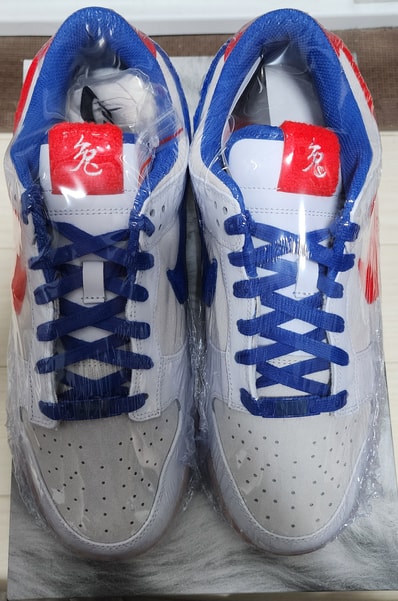 Nike Dunk Low Year of the Rabbit "White/Crimson-Varsity Royal"