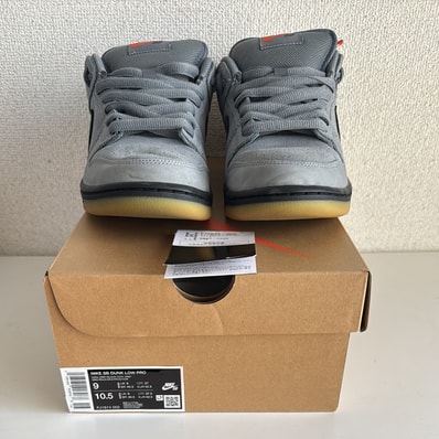 Nike SB Dunk Low ISO "Cool Grey/Black"