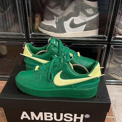 AMBUSH × Nike Air Force 1 Low "Pine Green and Citron"