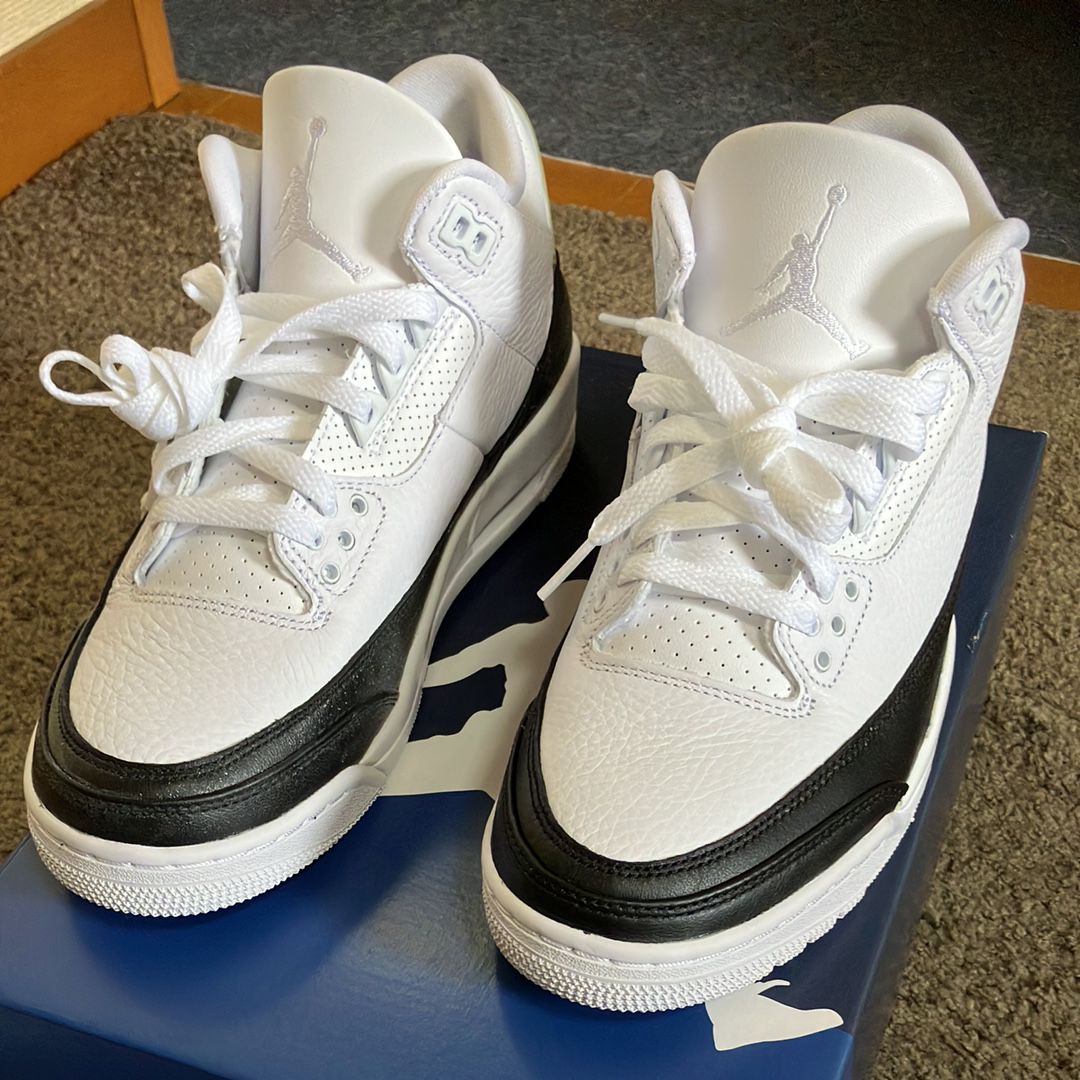 Fragment × Nike Air Jordan 3 "White/Black"