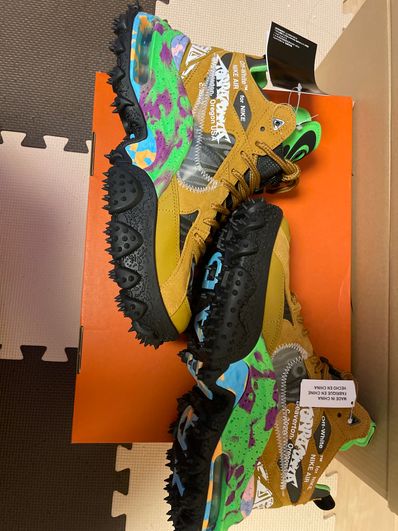 Off-White × Nike Air Terra Forma "Wheat and Green Strike"