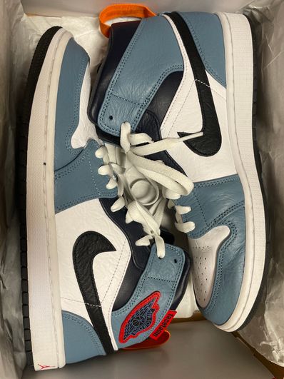 FACETASM × Nike Air Jordan 1 Mid "White/Navy"