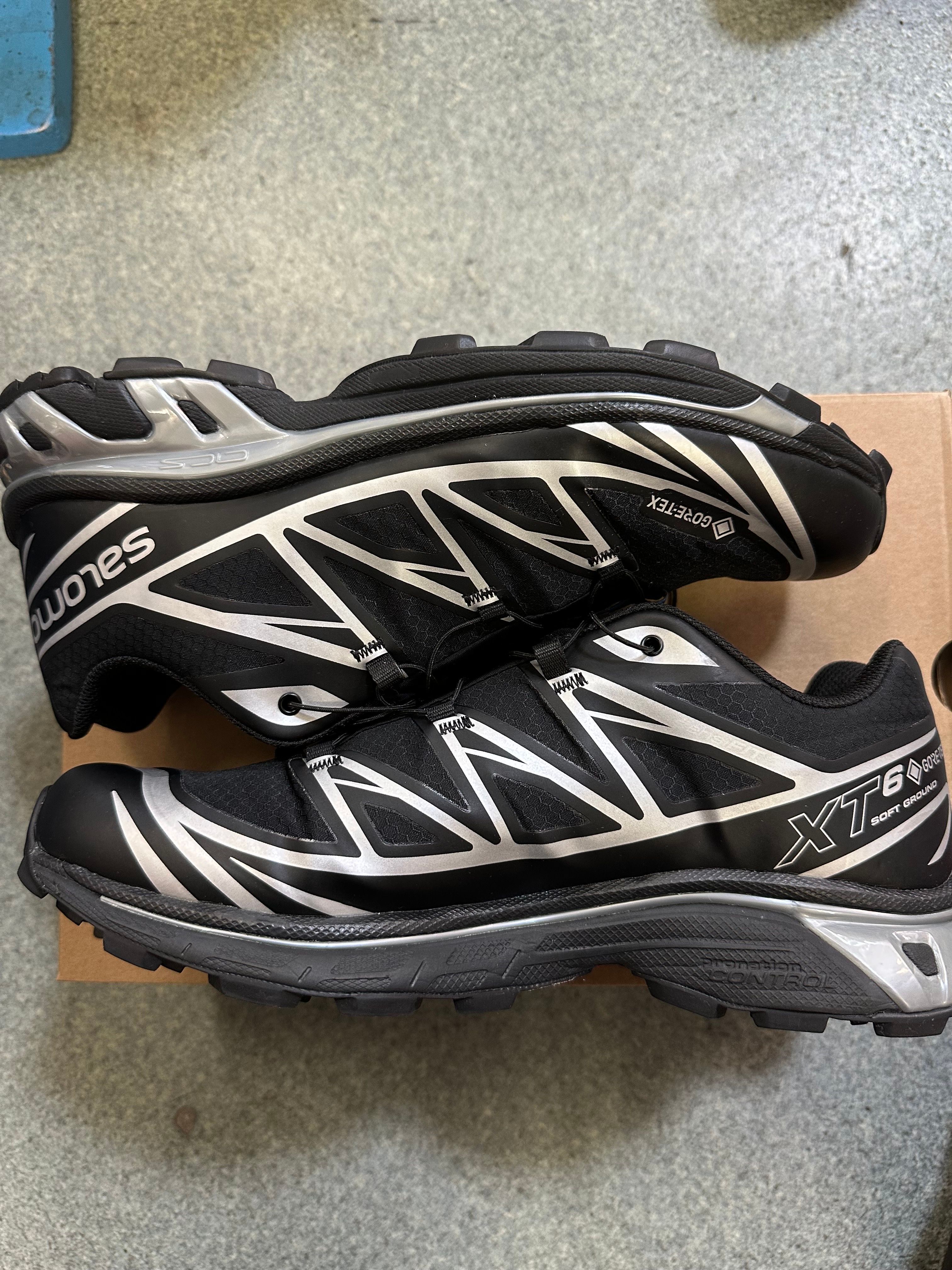 Salomon XT-6 GORE-TEX "Black/Footwear Silver"