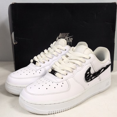 Nike Women's Air Force 1 Low '07 LX "Metal Swoosh/White/Black"