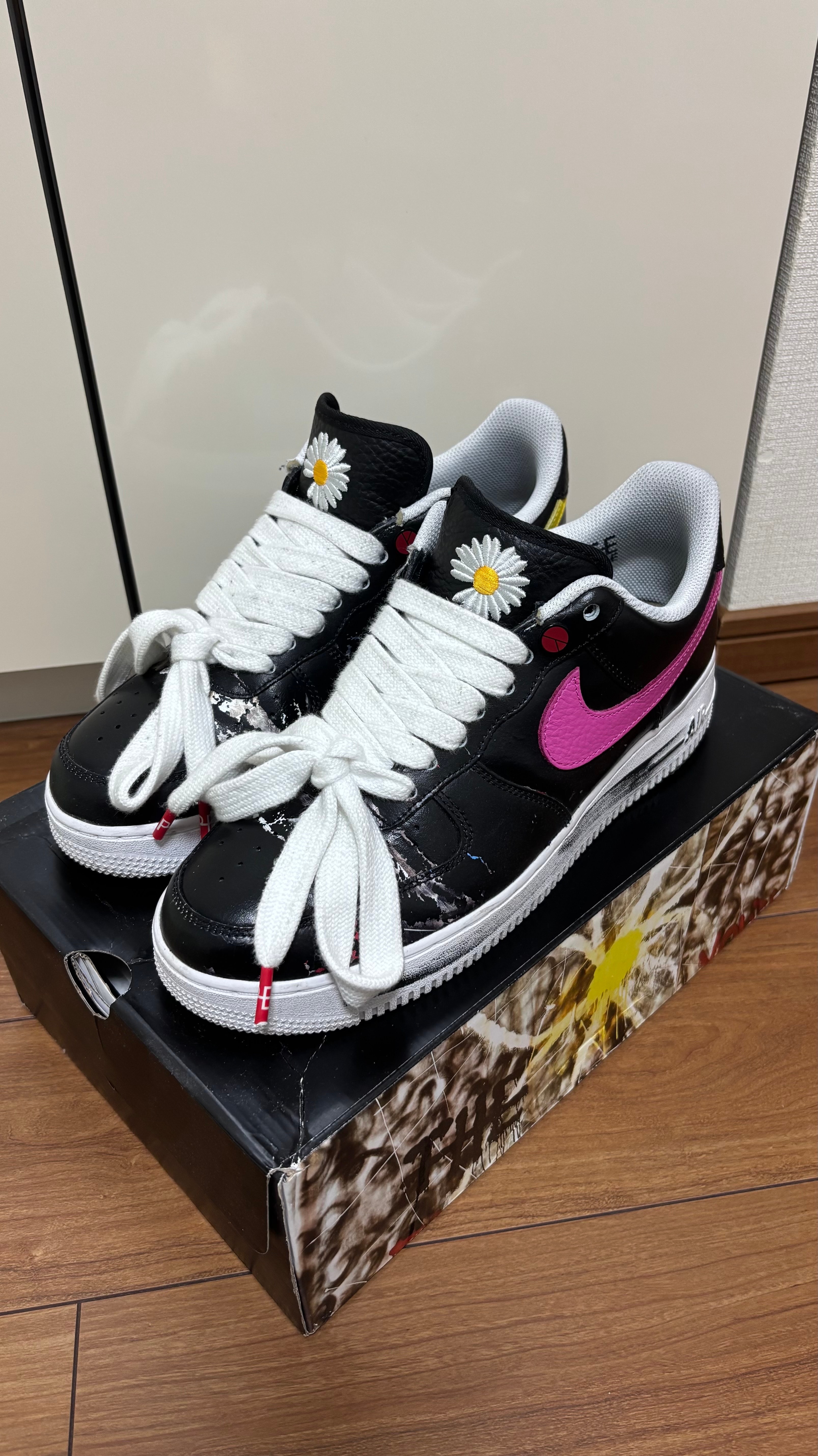 PEACEMINUSONE × Nike Air Force 1 Low '07 Para-Noise 3.0 "Black and Multi-Color" / G-DRAGON