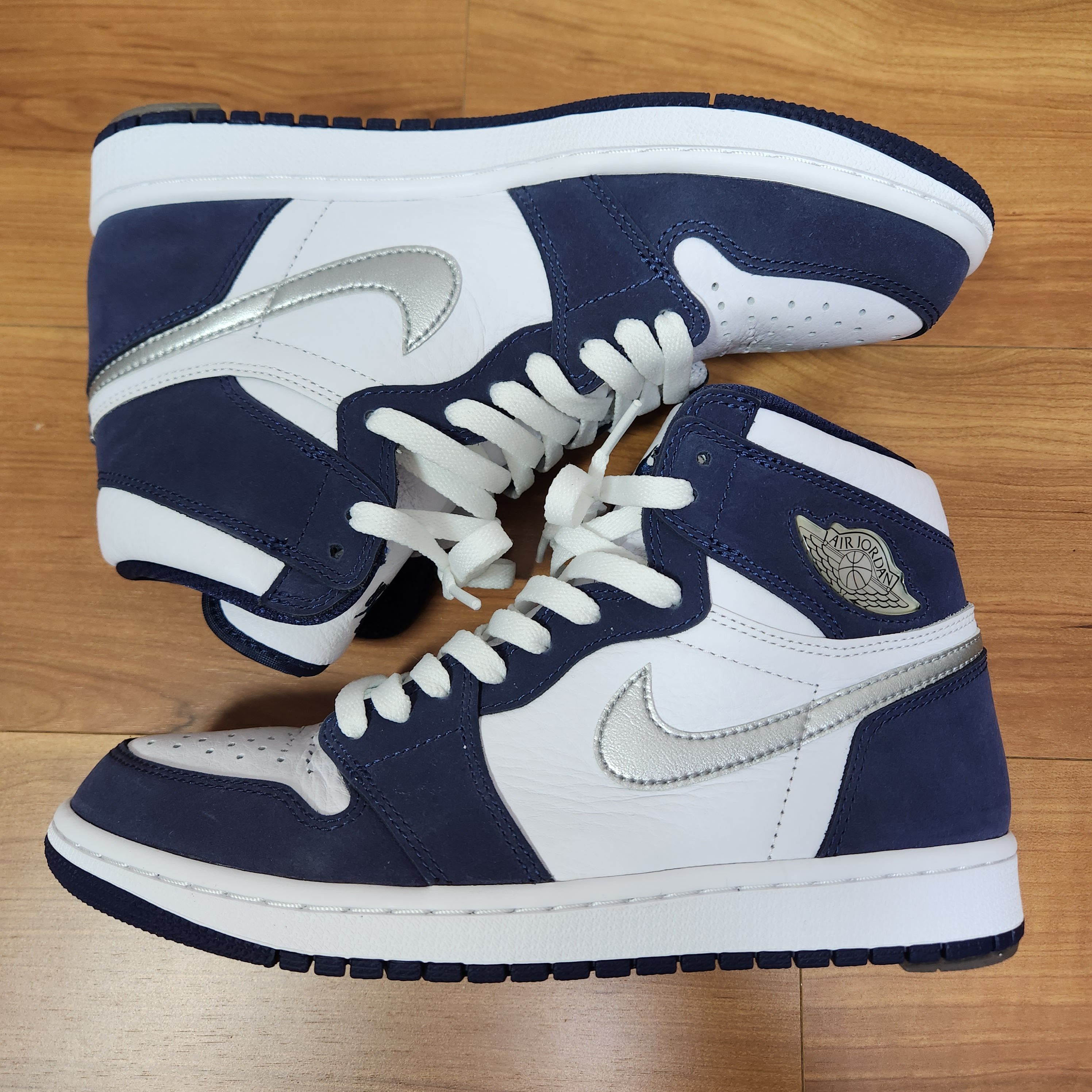Nike Air Jordan 1 High OG CO.JP "White/Midnight Navy" (2020)(ブリーフケースなし)