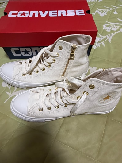 Converse All Star Goldstripe Z Hi "Cream"