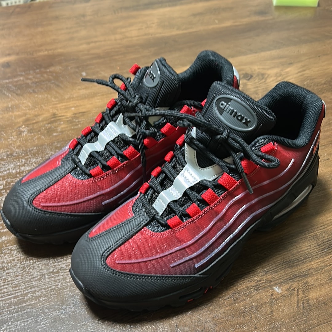 Nike Air Max 95 Big Bubble Tech "Red/Black"