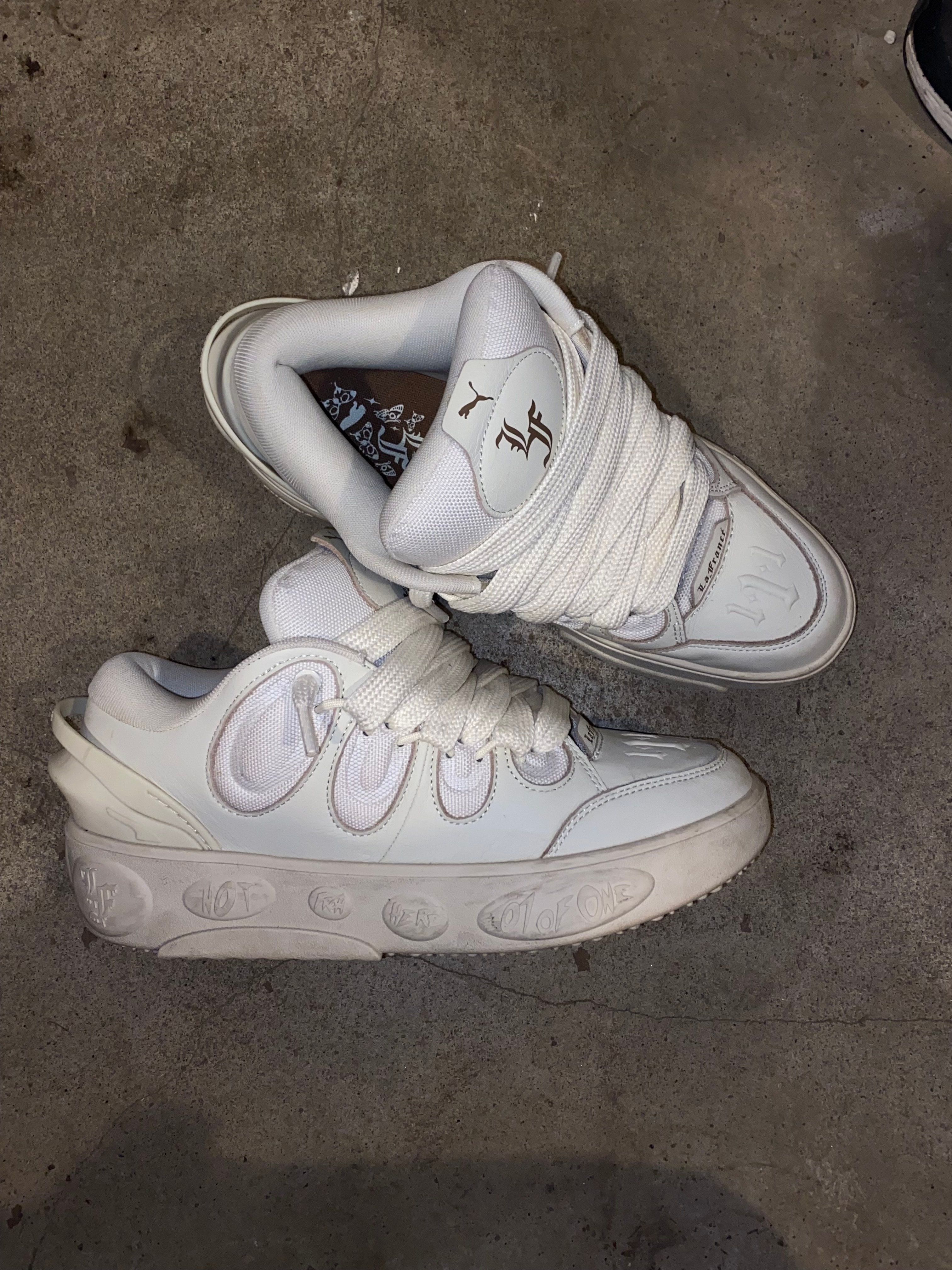 LaMelo Ball × Puma LaFrance Moment "Beige/White"