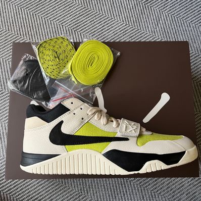 Travis Scott × Nike Jordan Jumpman Jack TR CJ1 T-Rexx "Bright Cactus"