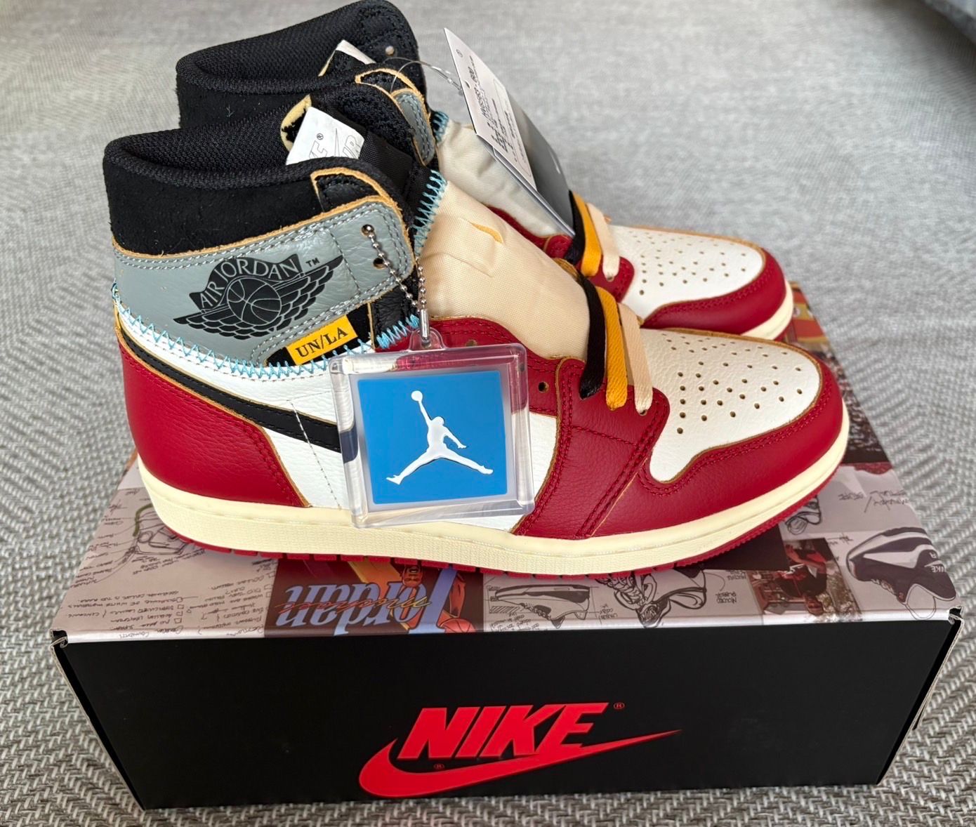 UNION × Nike Air Jordan 1 Retro High OG "Chicago/Shadow"