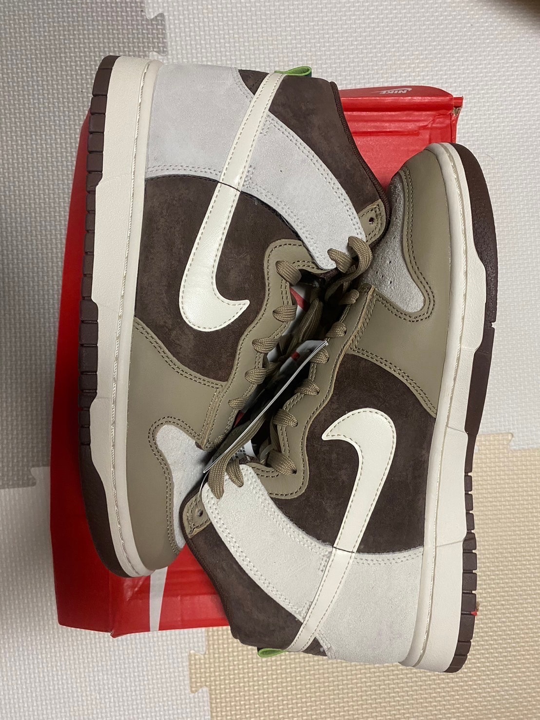 Nike Dunk High PRM "Light Chocolate"