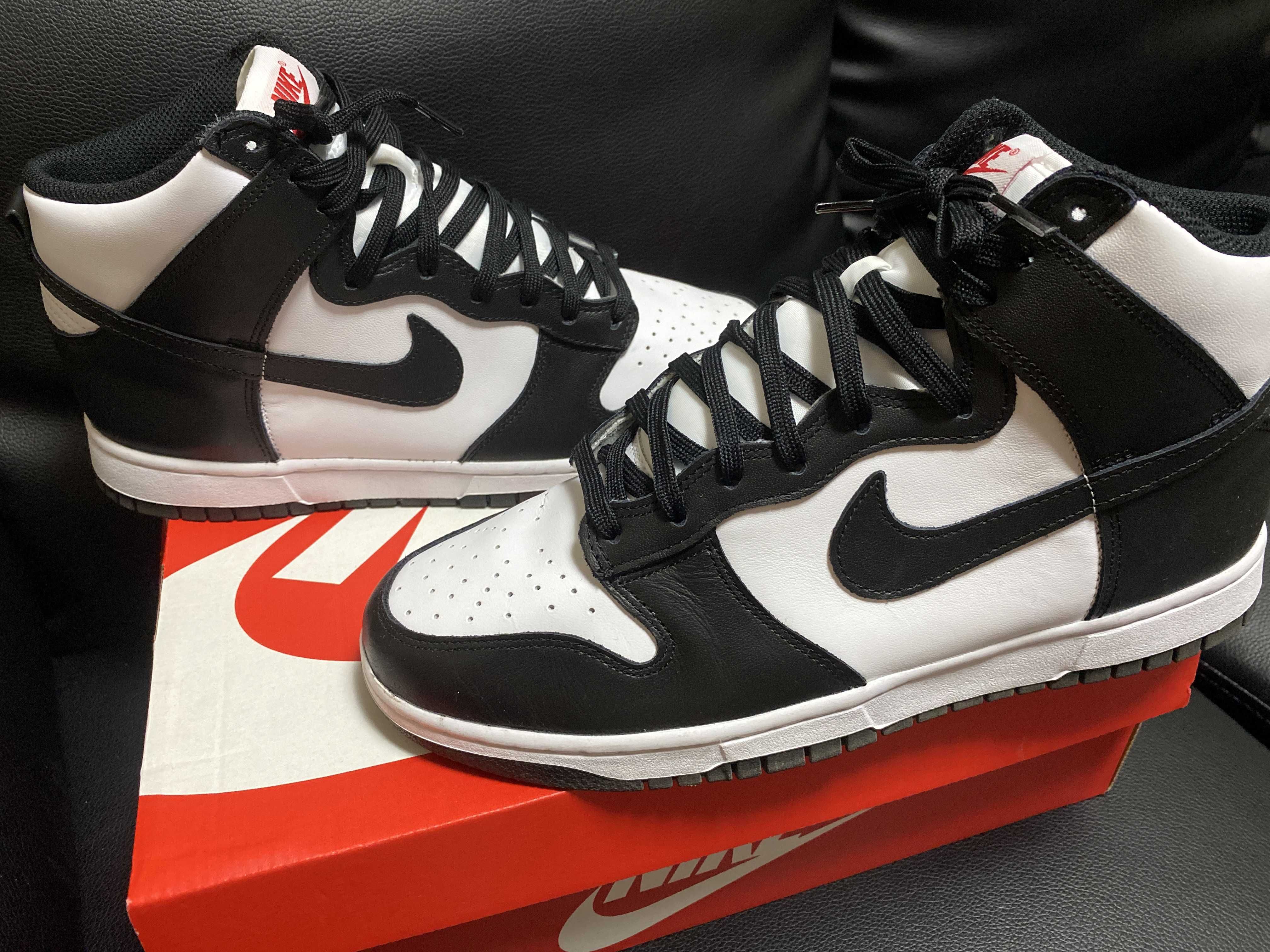 Nike Women's Dunk High "Black and White"