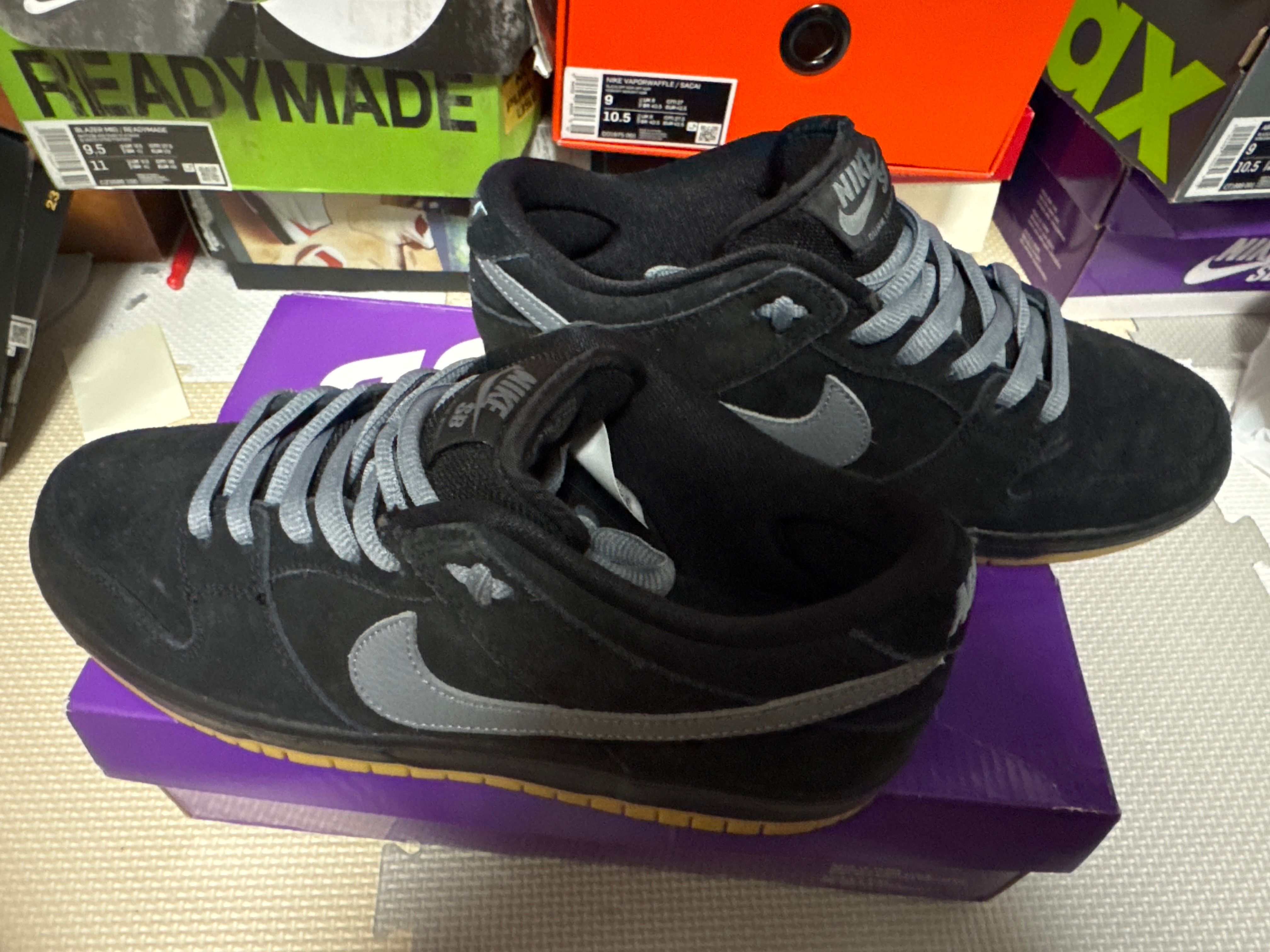 Nike SB Dunk Low Pro "Black/Fog"