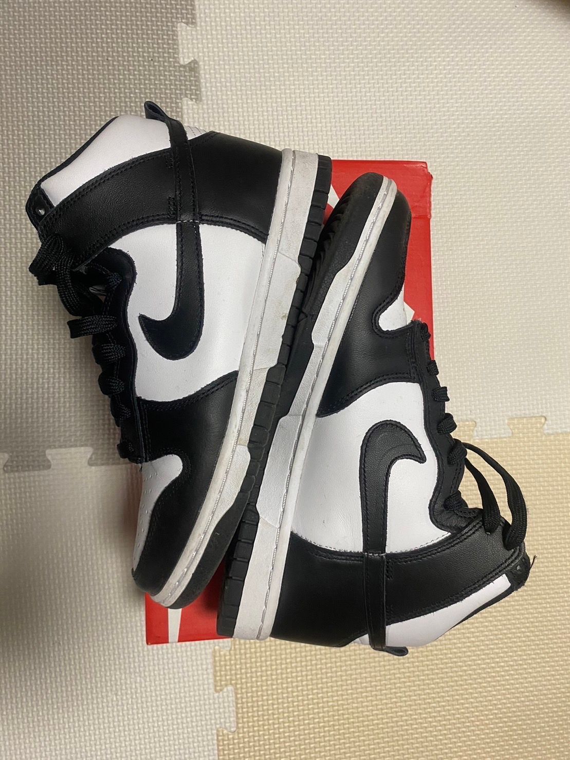 Nike Women's Dunk High "Black and White"